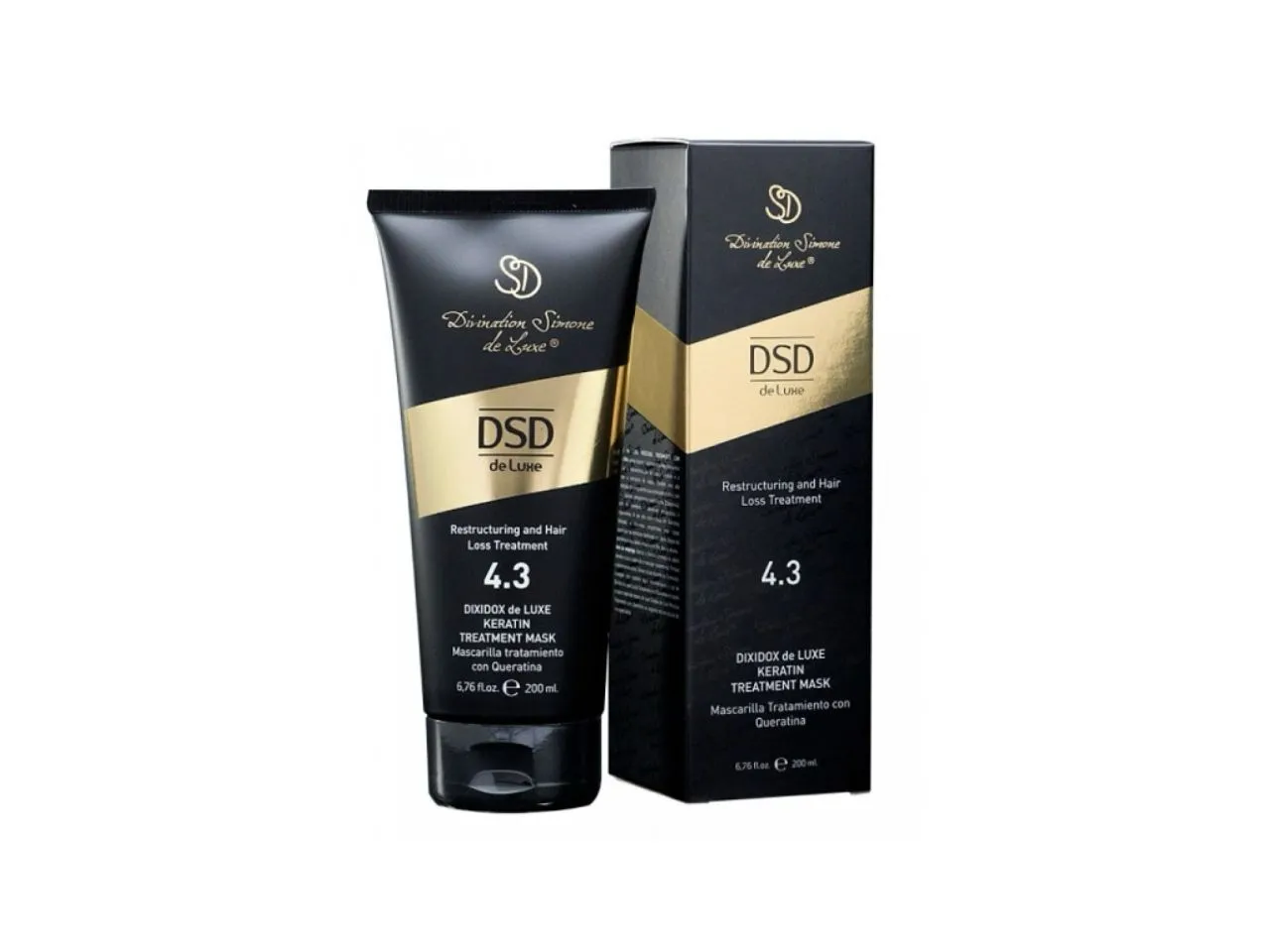 Восстанавливающая маска с кератином Диксидокс Де Люкс №4.3 - DSD de Luxe