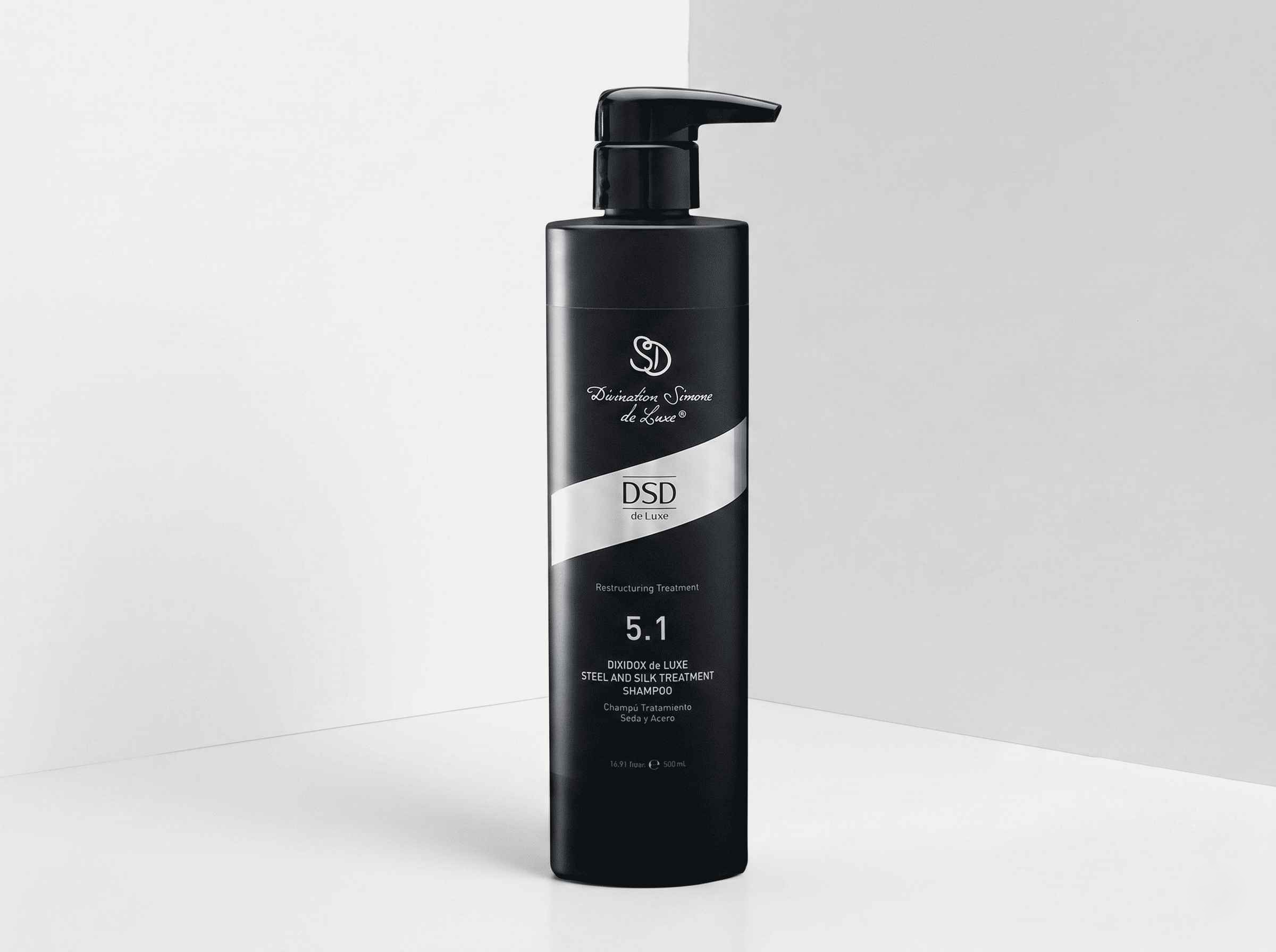 Восстанавливающий шампунь Сталь и шелк № 5.1 L - DSD de Luxe