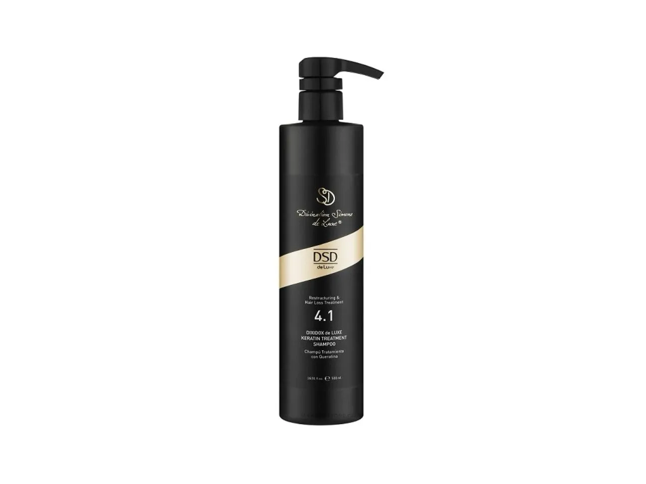 Восстанавливающий шампунь с кератином Диксидокс Де Люкс №4.1L