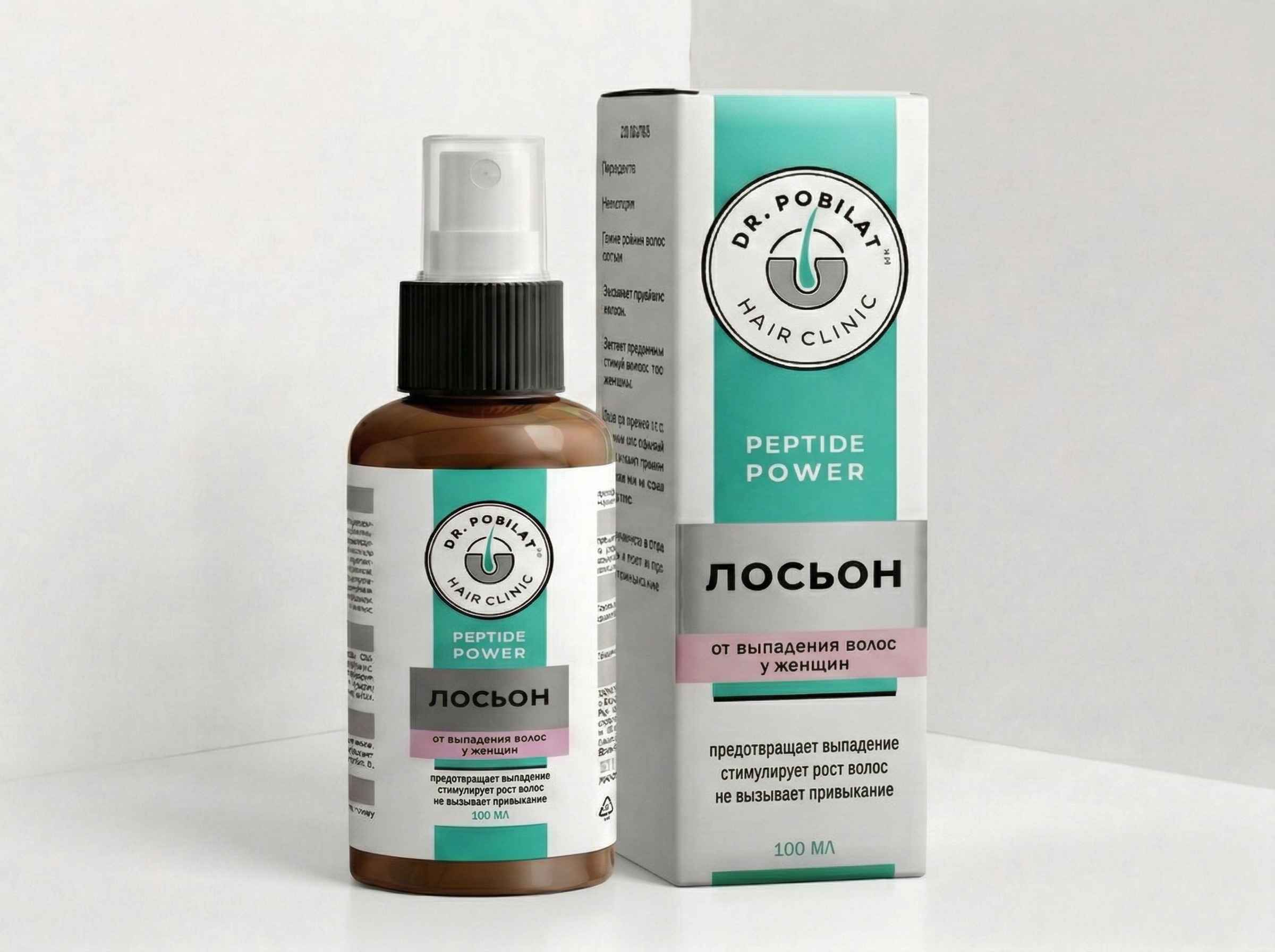 Лосьон от выпадения волос у женщин PEPTIDE POWER - Pobilat