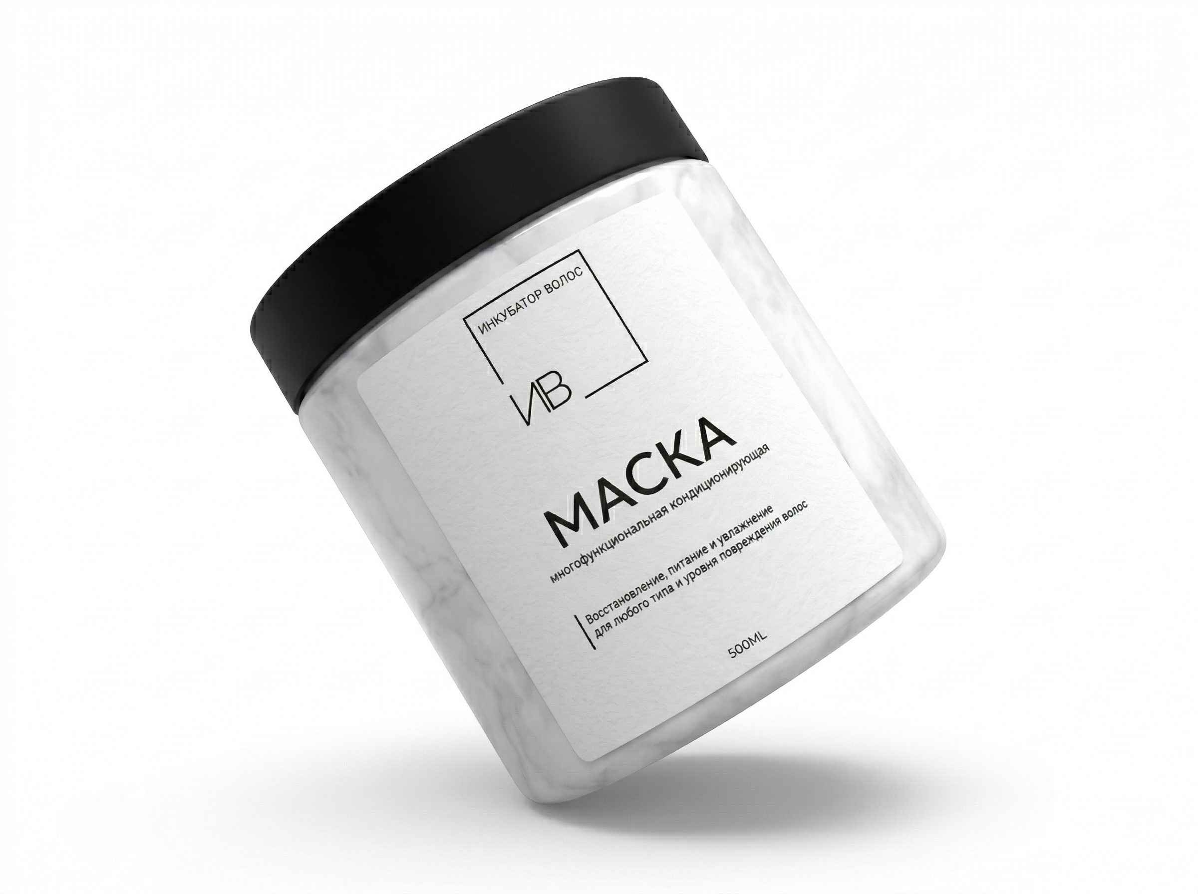 Маска профессиональная для волос восстанавливающая питательная увлажняющая