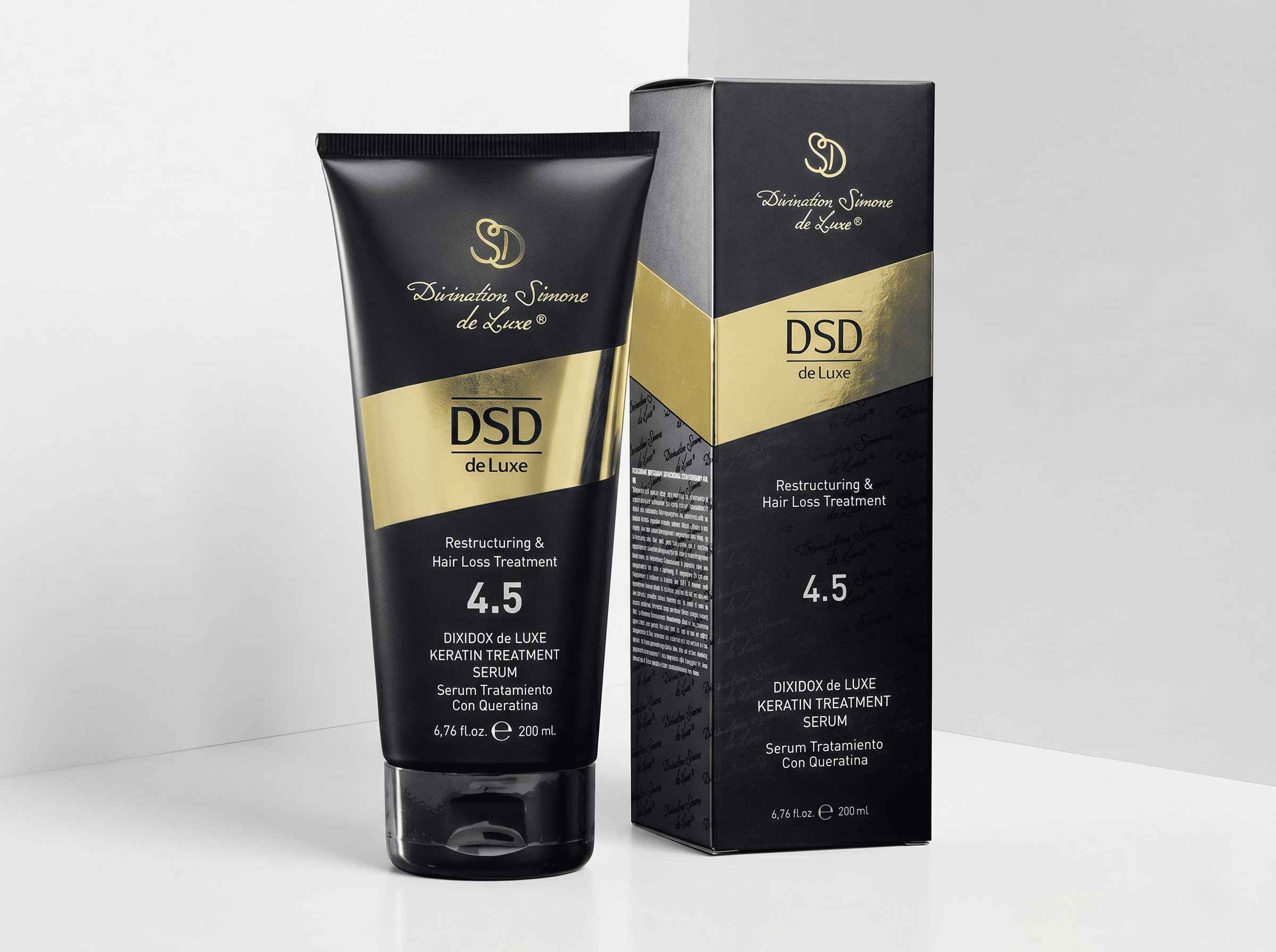 Сыворотка обогащенная кератином №4.5 - DSD de Luxe