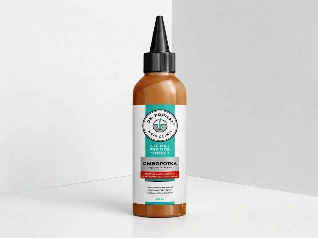 Сыворотка терапевтическая против выпадения и ослабленного роста волос - Pobilat