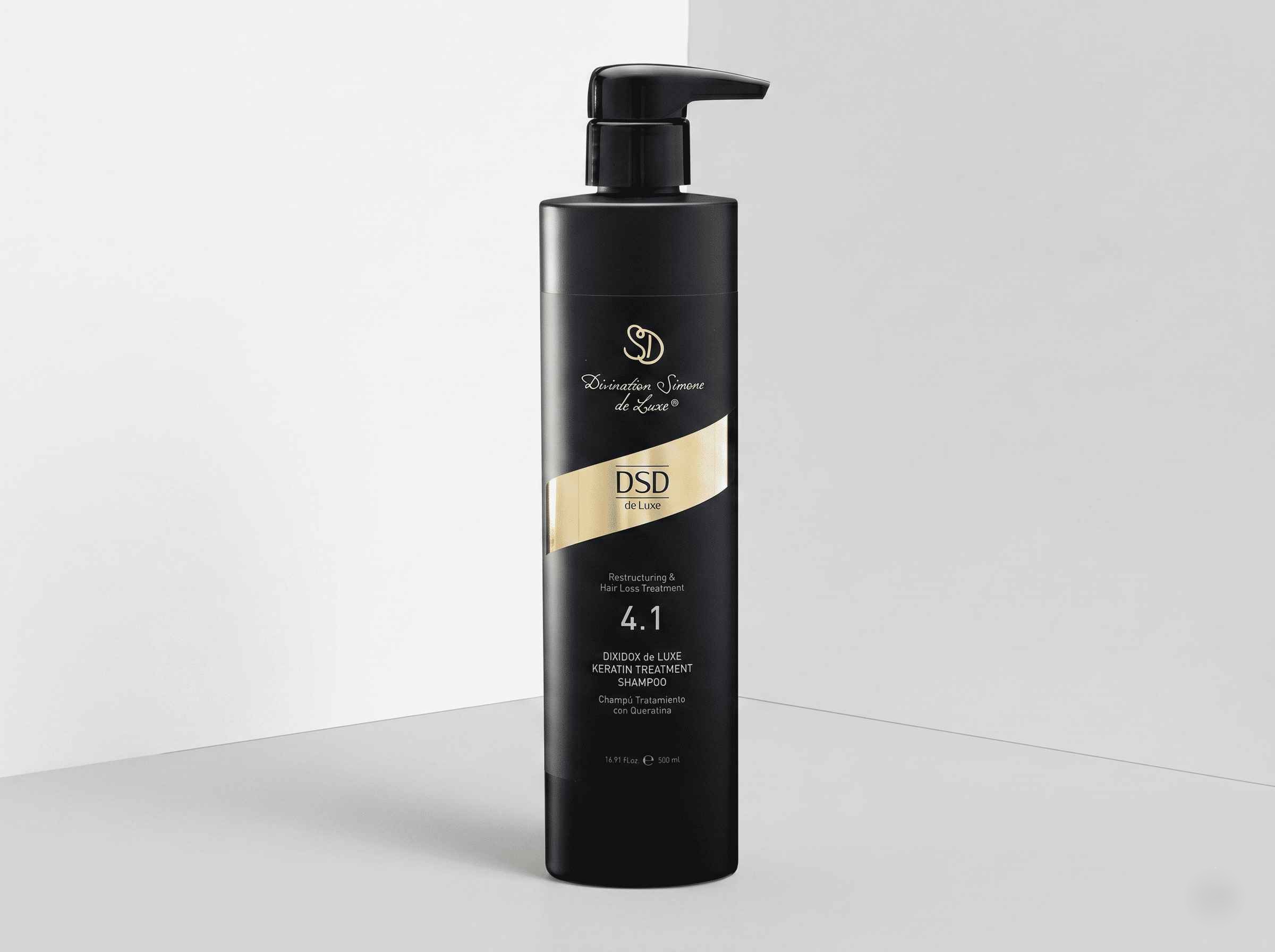 Восстанавливающий шампунь с кератином №4.1 L - DSD de Luxe